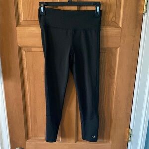 Champion Size XS Women's Teen Girl Black Athletic Workout Leggings
